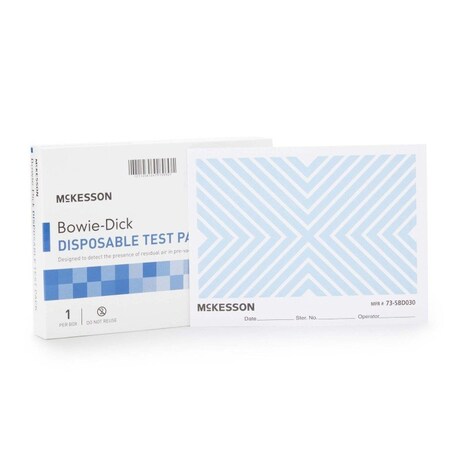 Mckesson Sterilization Bowie-Dick Test Pack, 30PK 73-SBD030